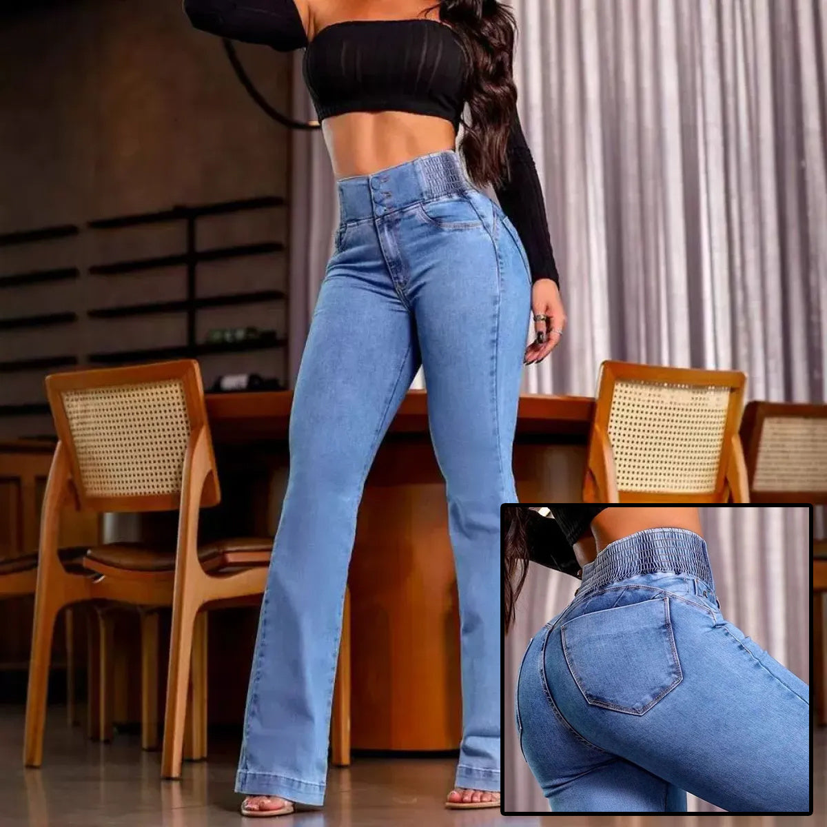 Jeans Femme Élégants & Sensuels