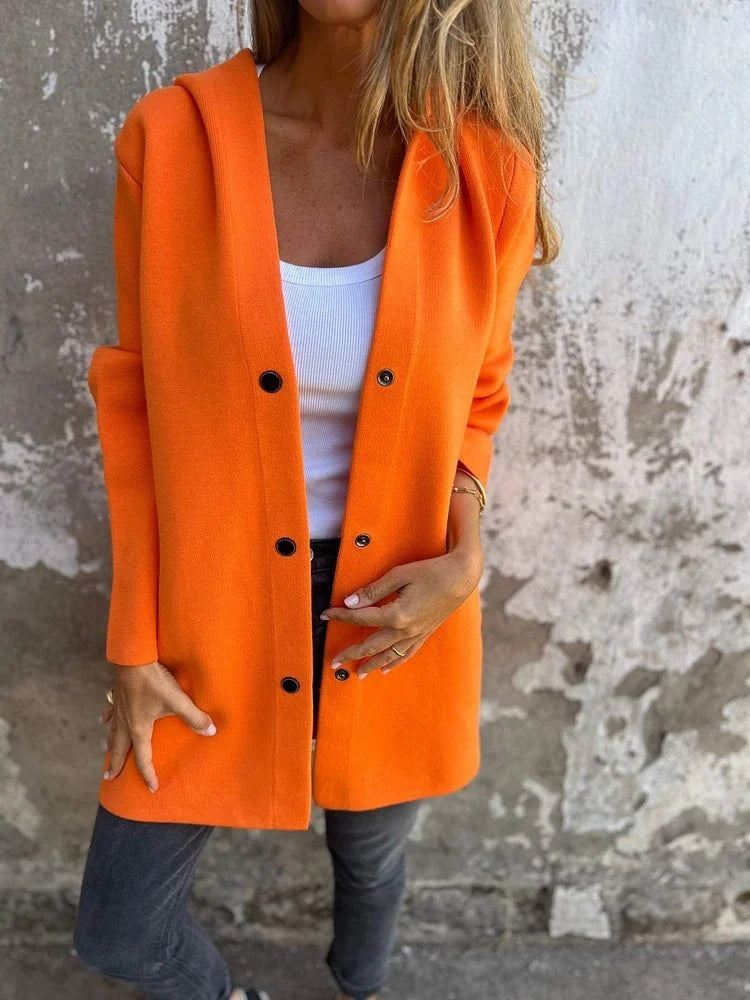 Cardigan à capuche femme – Style décontracté et chic