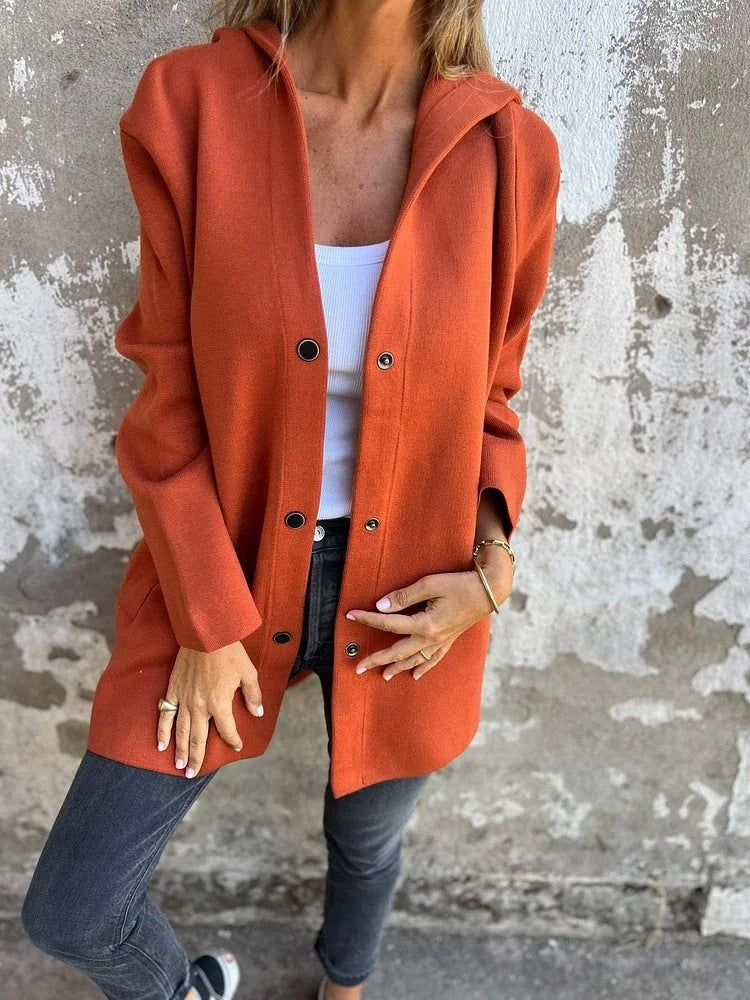 Cardigan à capuche femme – Style décontracté et chic