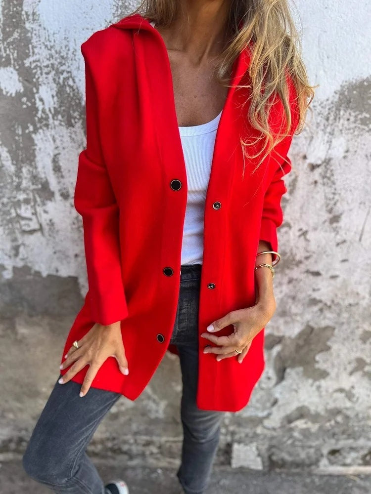 Cardigan à capuche femme – Style décontracté et chic