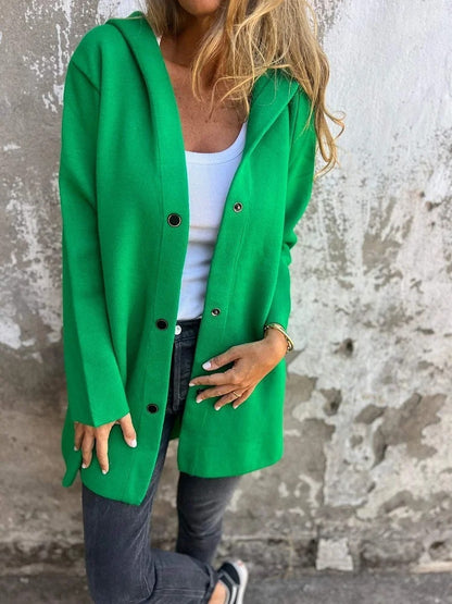 Cardigan à capuche femme – Style décontracté et chic