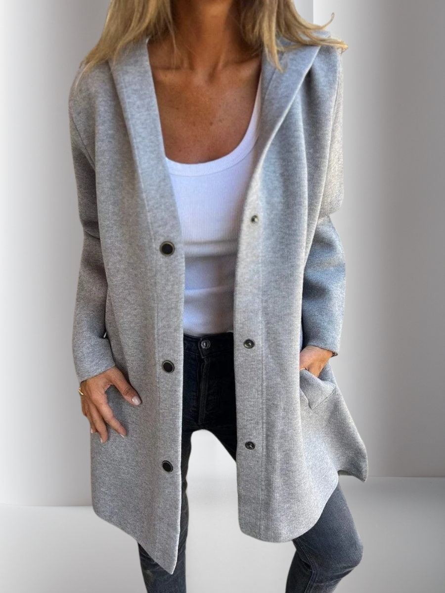 Cardigan à capuche femme – Style décontracté et chic