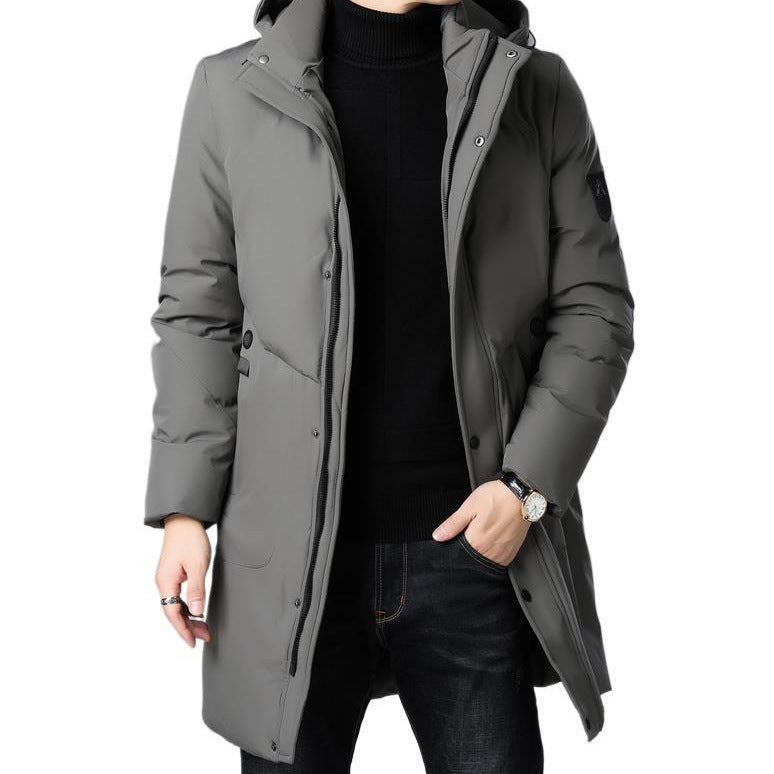 Manteau à Capuche Ample pour Hommes