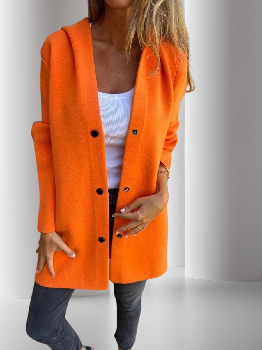 Cardigan à capuche femme – Style décontracté et chic