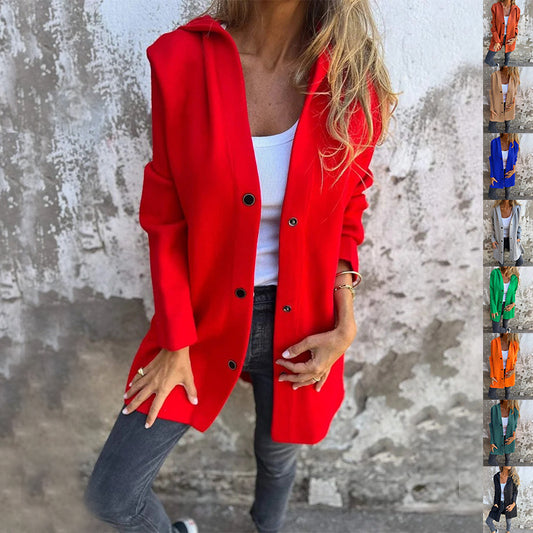 Cardigan à capuche femme – Style décontracté et chic